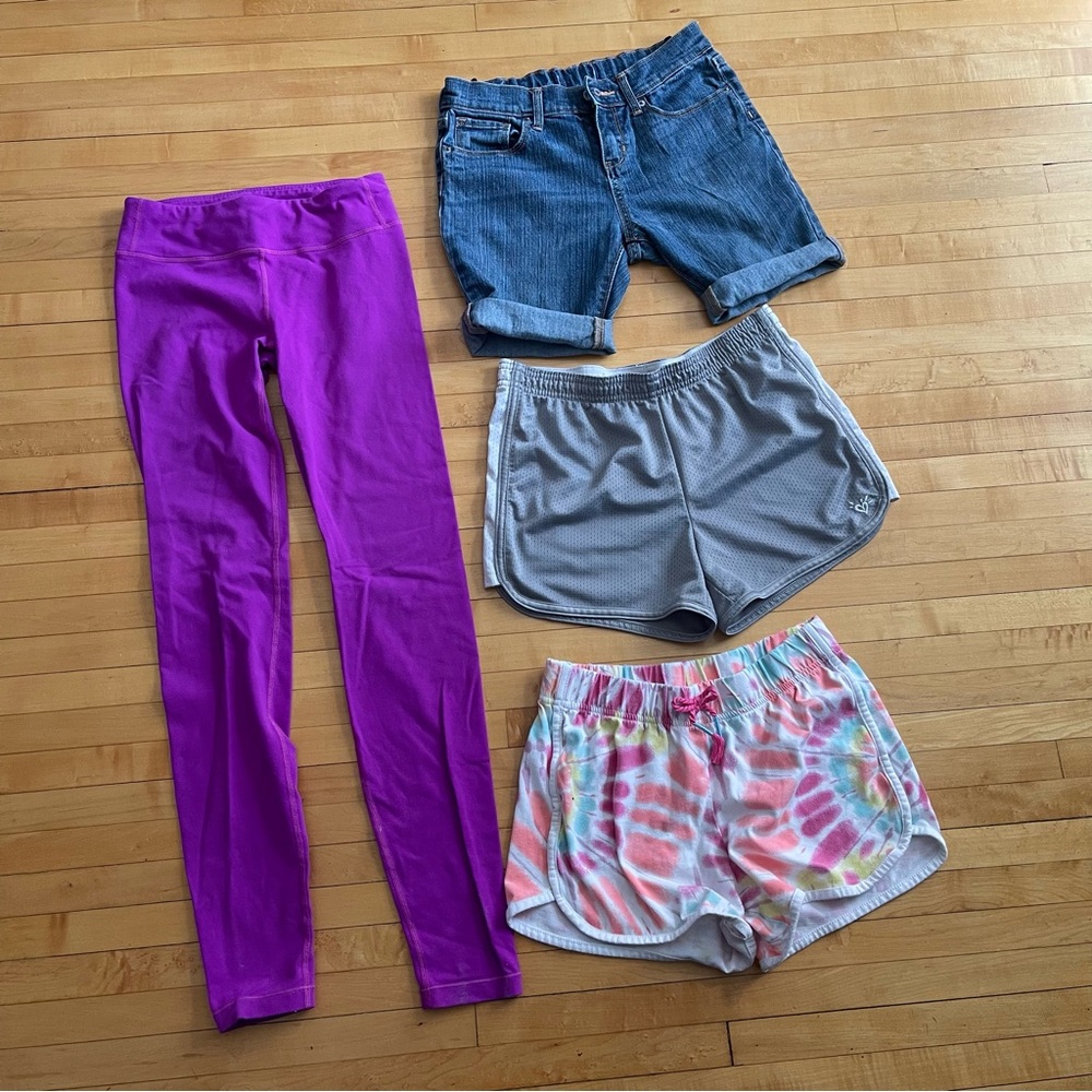 Active Shorts and Athleta leggings bundle in size XL